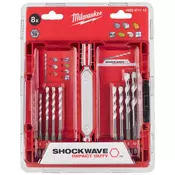 MILWAUKEE Set svedrov multi-material HEX od 4-10mm, 4932471113