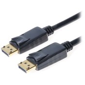 PremiumCord DisplayPort 1.2/ pozlačeni konektorji/ 5m/ črn