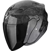 Scorpion EXO-Z1 Carbon Onyx Solid otvorena motociklisticka kaciga crna