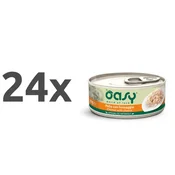 Oasy Natural Range adult piščanec s sirom v želeju, konzerva 24 x 150 g