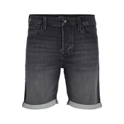 Jack & Jones Plus Kavbojke JJIRick JJIcon črn denim