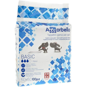 Pelene - prostirke - za pse BASIC ASSORBELLO, 60x60 (10kom)