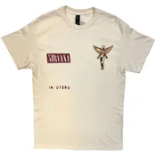 Nirvana In Utero Cover (Back Print) Natural M Majica