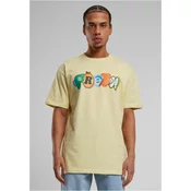 Mens T-shirt Vitamin UPSC yellow