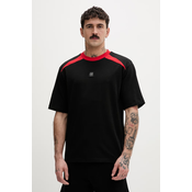 HUGO Majica Dedril_RB 50559670 Črna Regular Fit