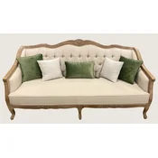 Casa Padrino luxury baroque sofa cream/natural - Handmade living room sofa - Luxury living room furniture in baroque style - Baroque interior - Noble & Magnificent