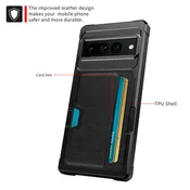 INF Elegantno Črno Ohišje z Denarnico za Google Pixel 7 Pro, (22137327)
