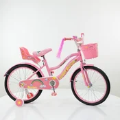Deciji bicikl sa pomoćnim točkovima Pony Bike 723-20 roze