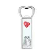 Artdog Lhasa Apso - odpirač za steklenice s psom, personaliziran odpirač za hladilnik, unikatno darilo Art-Dog za moškega