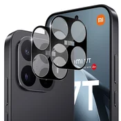 Overboard 2x kaljeno steklo za kamero Xiaomi 17T, črno
