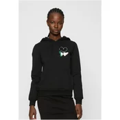 Ladies Kicks Love EMB Hoody Black