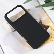 Maska za iPhone 17 Pro Max 69 Teracell Soft Velvet crna