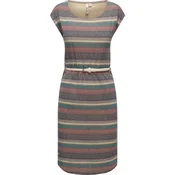 Ragwear Poletna obleka marine/svetlo rumena/svetlo zelena/svetlo rdeča