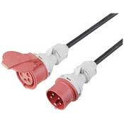 Sygonix Sygonix SY-5245022 tok podaljšek 16 A črna 25 m H07RN-F 5G 1\,5 mm2 odporen na vremenske vplive\, primeren za uporabo na prostem, (20446699)
