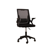 Aura ergonomicna kancelarijska stolica crna (yt-022)