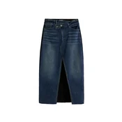 Desigual Jeans krilo Twisted 25WWFD03 Mornarsko modra Regular Fit