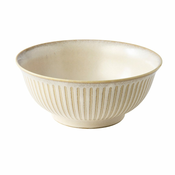 Udon skleda RIDGED ALABASTER MIJ 18 cm