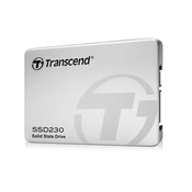 Transcend SSD230S 1TB SSD 2,5'' SATA III, 3D TLC, aluminijasto ohišje, 560 MB/s R, 500 MB/s W, srebrn