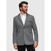 Moška pletena jakna Ombre SLIM FIT