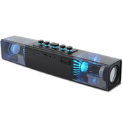 MICROLAB Microlab MS213C Bluetooth speaker soundbar 2x15W, USB, SD, AUX, LED/black