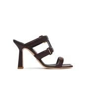Elisabetta Franchi Natikači SA-44L-62E2-V620 Temno rjava