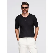 Ombre Cotton T-shirt with print on chest and back - dark beige