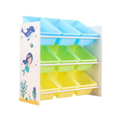 Kinder home Polica za igracke i knjige, deo za deciju sobu s