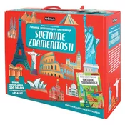 Učila Svetovne znamenitosti - knjiga+sest.