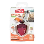 BIVOUAK utripajoča luč USB rdeča Zolux