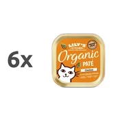 Lilys Kitchen Organic Paté Adult - piščanec, svinjina in govedina 6 x 85 g
