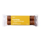 Fruit Rolls –? 100% počasi sušenega sadja, brez dodanega sladkorja in konzervansov, 250 g sadja na 25 g izdelka