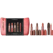 MAC Cosmetics Holiday MAC Celebrity Nude Lip Vault darilni set za ustnice