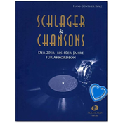 KOLZ:SCHLAGER & CHANSONS DER 20ER BIS 40ER JAHRE FUR AKKORDEON