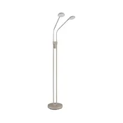 Globo 58504-2SSA-LED talna svetilka SILVIO z zatemnjevalnikom 2x6,5W/230V 2700/3350/4000K bež
