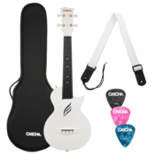 Koncertni ukulele HH 2286 Carbon White Cascha