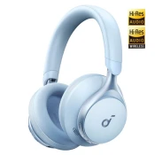 Bežične Over-Ear Bluetooth slušalice Anker  SoundCore Space One s ANC tehnologijom i Hi-Res kvalitetom zvuka - blue