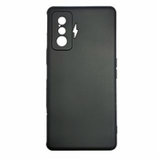 MaxMobile maska za Poco F4 GT SILICONE MIKRO: crna