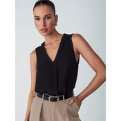 Willa Bluza DELRAY BLOUSE črna