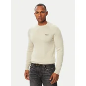 Guess Pulover M6BR13 Z1361 Svetlo bež Regular Fit