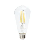 LED prigušiva sijalica FILAMENT ST64 E27/6W/230V 2700K - Aigostar