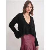 MixRay Pulover Pullover črna