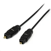 StarTech.com THINTOS15 avdio kabel 4,6 m TOSLINK črn