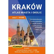 Przewodnik Kraków atlas miasta i okolic