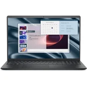 Prenosnik DELL Pro 15 Essential PV15250 Core 3 / 8GB / 512GB SSD / 15,6 FHD / DOS / črn - POŠKODOVANA EMBALAŽA!