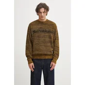 Pulover z dodatkom volne No Problemo Mosca Crew Neck