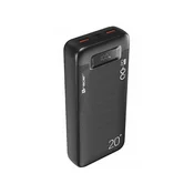 power Power bank TRACER VoltX 20000mAh, PD+QC3.0, 22.5W, črn
