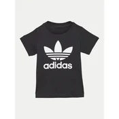 adidas Majica Trefoil IX5113 Črna Regular Fit