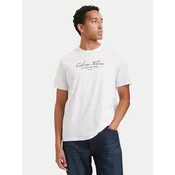 Calvin Klein Jeans Majica Script LV04RH830G Bela Regular Fit