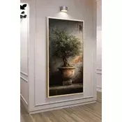 Wallity Dekorativna uramljena slika, 70x33cm, Šarena