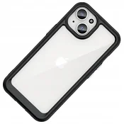 1 to 3 Hurtel Ovitek Ojačan Za Iphone 15 Plus Outer Space S Fleksibilnim Okvirjem